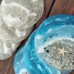 Ocean Resin Coasters - Thumbnail Image 1